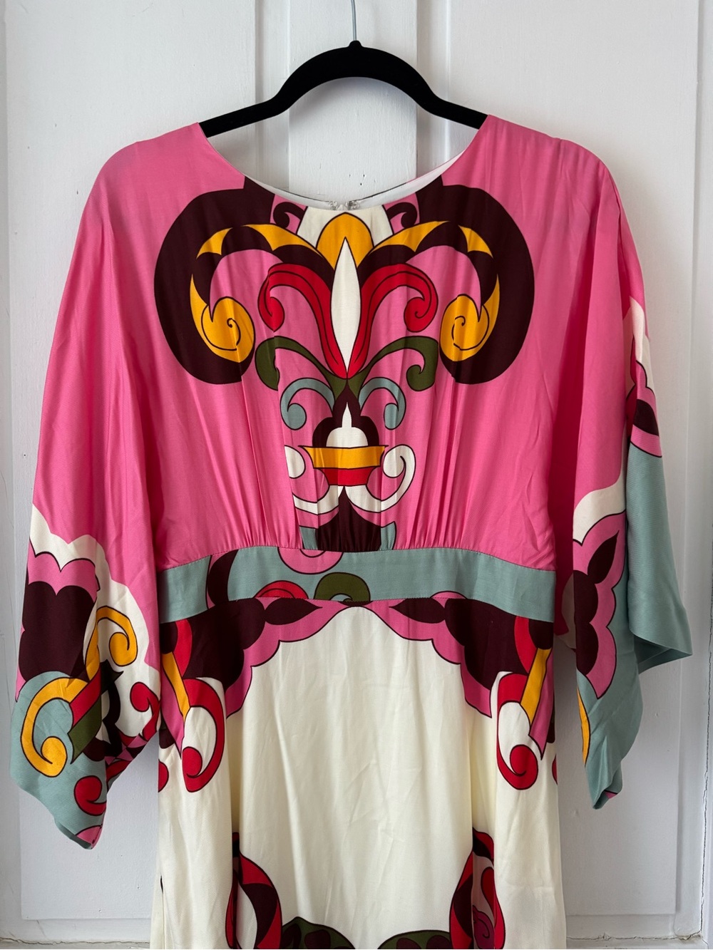 Boden NWT Flute Sleeve Bohemian Dress - Picture 4 of 10